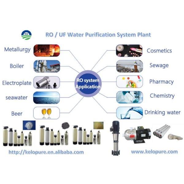 Отечественная обратная польза завода 5Т/Х 5000Л/Х очищения РО осмоза промышленная