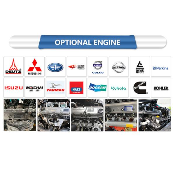 LTMG 4 ton forklift 2WD 4WD rough terrain forklift with triplex full free mast