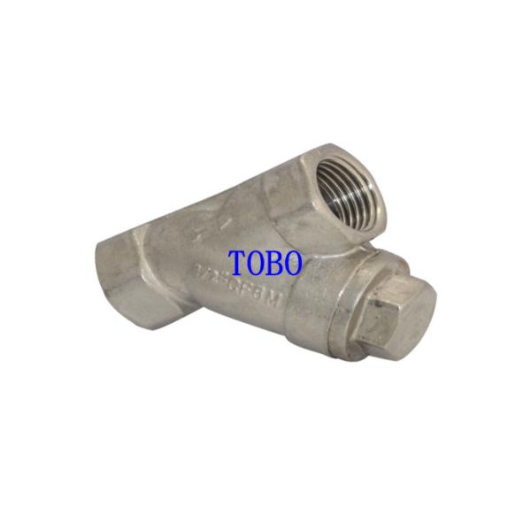 стрейнер дюйма CF8M y дюйма 4 1/2, женский стрейнер 800PSI SS316 y