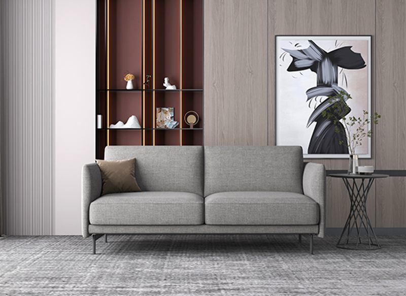 Modern Minimalist 2 Seater Reception Sofa For Executive Lounge Area