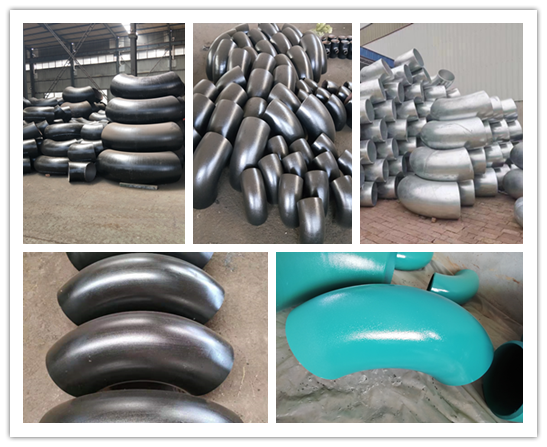 Seamless 18 Inch Carbon Steel Pipe Fittings Elbow For Boiler