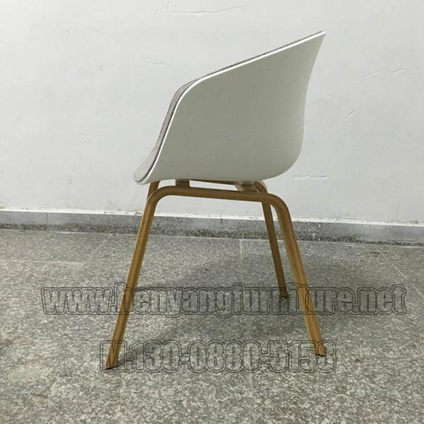 Hay about A Chair with fabric upholstery