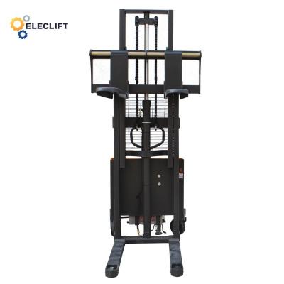 2000kg Semi Electric Pallet Stacker Truck 1400mm Overall Length