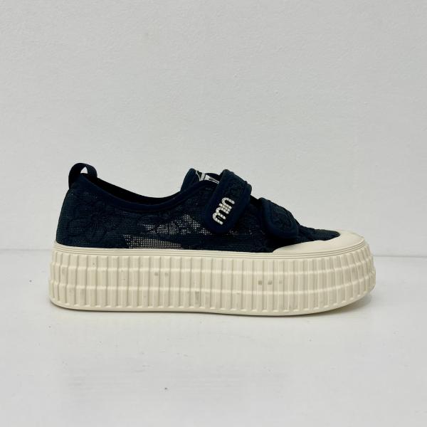 Espadrilles Platform Canvas Trainers Womens ODM Black Canvas Sneakers Womens