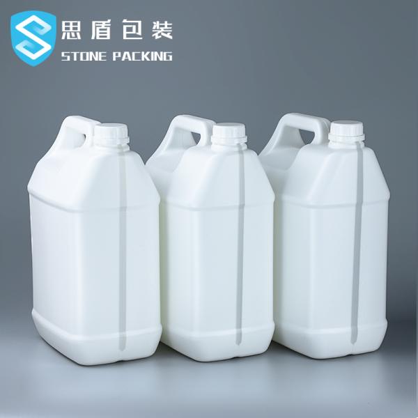 128 Fl Oz White HDPE Plastic Square 5 Gallon Bucket 220g OEM