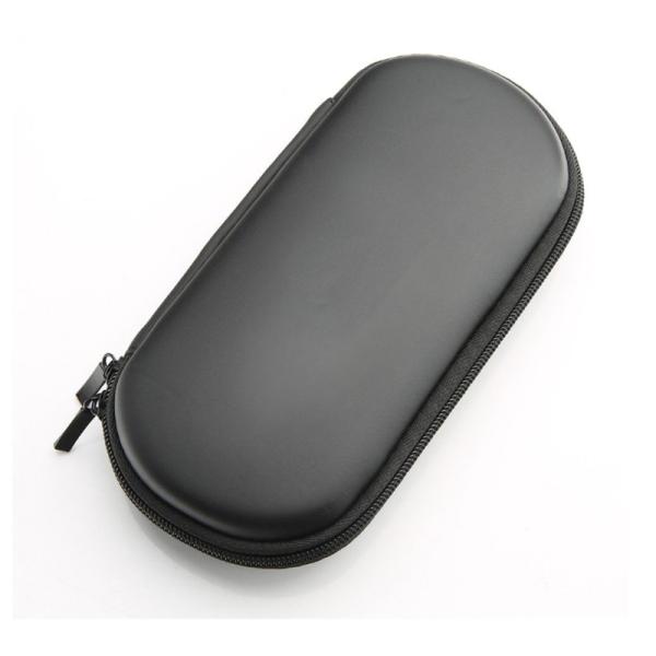 Premium Hard Shell EVA Travel Case With Carabiner Clip / Twin Zips For Vapor