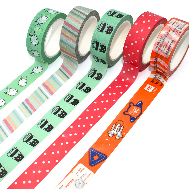Коты легкого разрыва тощие маскируя ленту Washi для планов Scrapbook напечатали маскируя ленту Washi