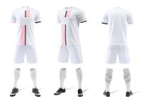 Le débardeur du football des hommes courts de douille a placé les uniformes sublimés s'exerçants occasionnels du football