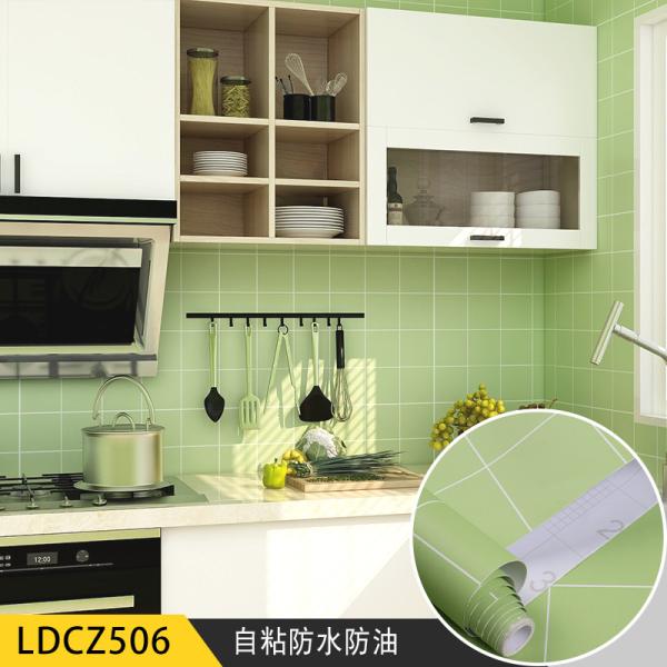 Moisture-Proof Ceramic Tiles 3D Wallpaper for Kitchen Wallpaper Bathroom 3d Wall Stickers