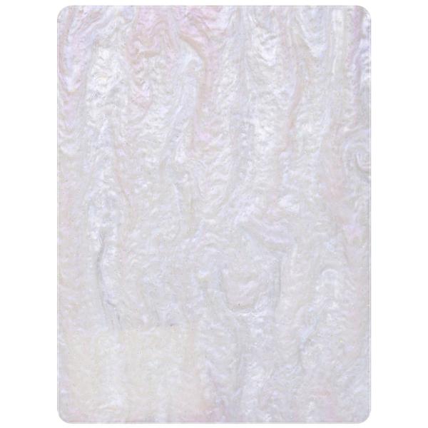 Customized Diy Laser Cutting White Glitter Plexi glass Board Organic Glass Glossy Pearlescent Acrylic Sheet