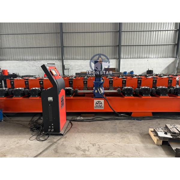 “Storage Rack Upright Post Roll Forming Machine Galvanized Steel Shelf Column Making Machine for Russia Full Automatic Storage Rack Upright Post Roll Forming Machine”