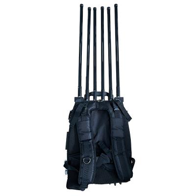 Power Drone Signal Jammer 50-200W Built In Fan Cooling System