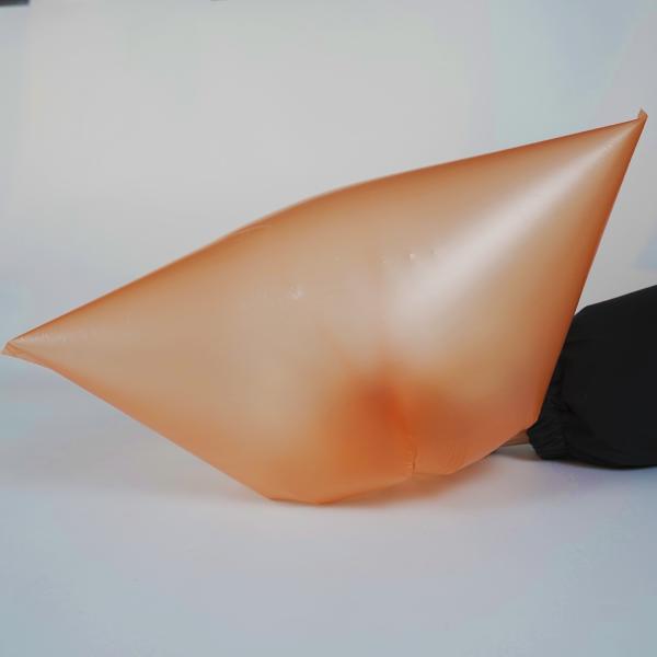 20L Disposable Waste Bag Customed Black Clear And White 100 Counts For Industrial