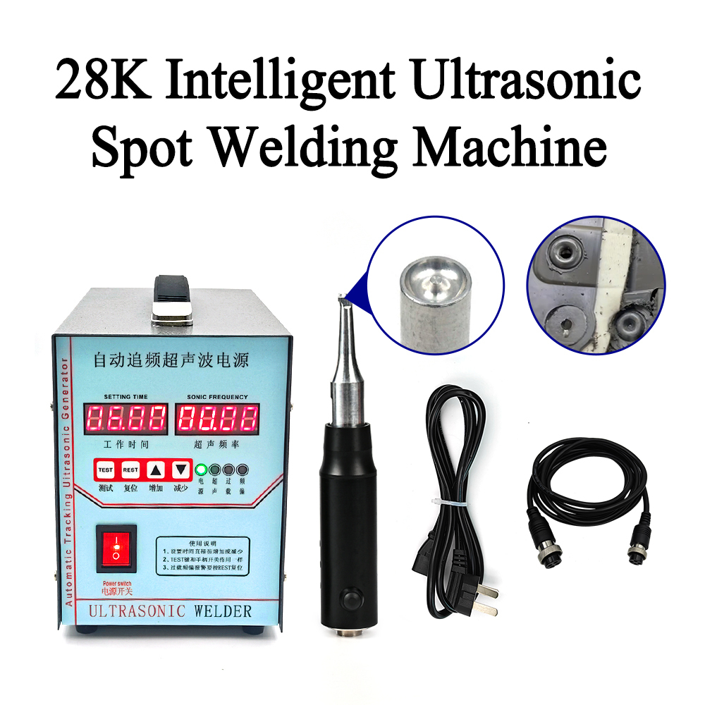 Hand‑Held Ultrasonic Spot Welder For Damaged Vehicle Plastic Parts
