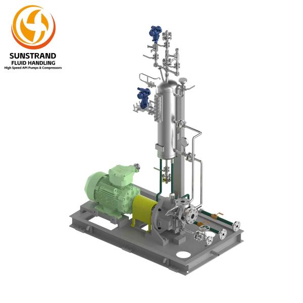 Bombas industriales de girasoles con sobrepeso SFH-W1 Bomba horizontal de alta velocidad Flujo máximo 35M3/H