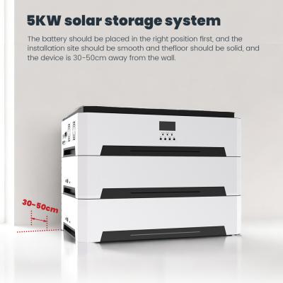 5KW Off Grid Solar Energy Storage System For 120 - 500V PV Operating Voltage Range