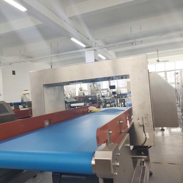 PVC / PU Belt Aluminum Gf2 Metal Detector For Food Production Sensor