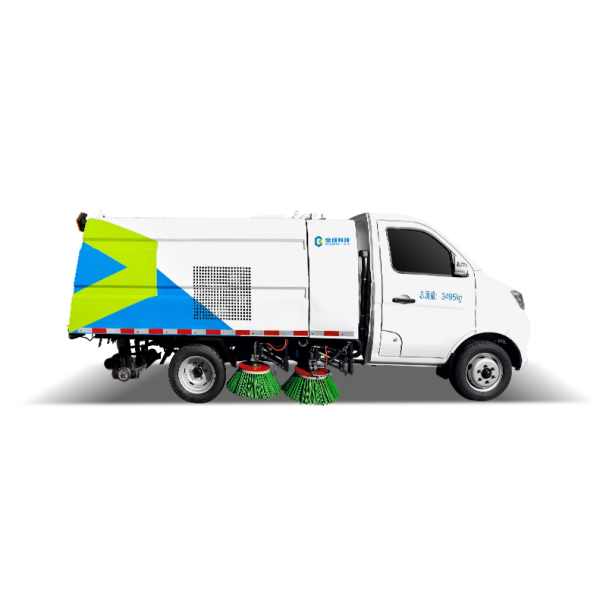 4*2 ODM 3.1TON Svacuum cleaning street transport sweep road sweeper truck