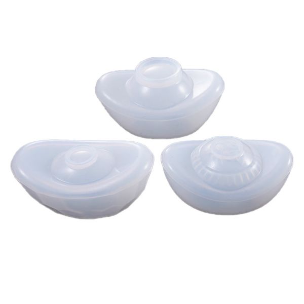 DIY Silicone Mold Yuanbao Flip Sugar Cake Yuanbao Fortune Yuanbao Chocolate Cake Decoration