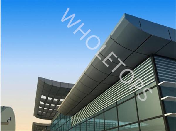 Exterior Decorative Wall Powder Coated Aluminum Sheets 5.0MM 6.0MM