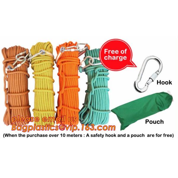 climbing rope, protective escape rope polyester rope, escape rope, High-altitude escape rope rescue rope(fire escape,res