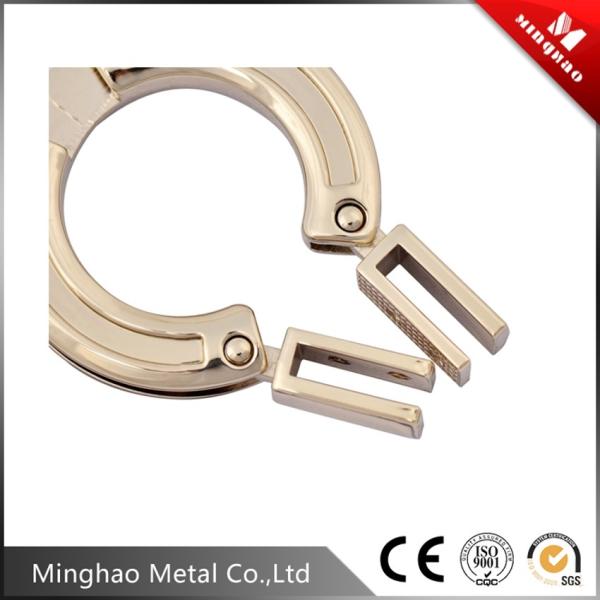 Fishion 55.05*38.48mm circular shape metal parts for bag accessries