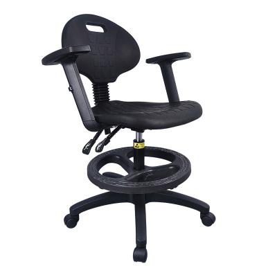 Workshop 250lbs Esd Stool Chair Office Chair Pu Leather Anti Static Esd Cleanroom Chair