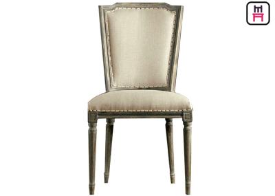 O restaurante de madeira do estilo americano preside o braço traseiro alto/sem braços rústicos para o casamento/evento