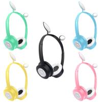 LED cat ear children wireless luminous headphone bluetooth sports headphones