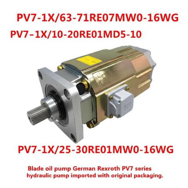 PV7-1X/63-71RE07MW0-16WG	
PV7-1X/10-20RE01MD5-10
PV7-1X/25-30RE01MW0-16WG Blade oil pump German Rexroth PV7 series hydraulic pump imported with original packaging