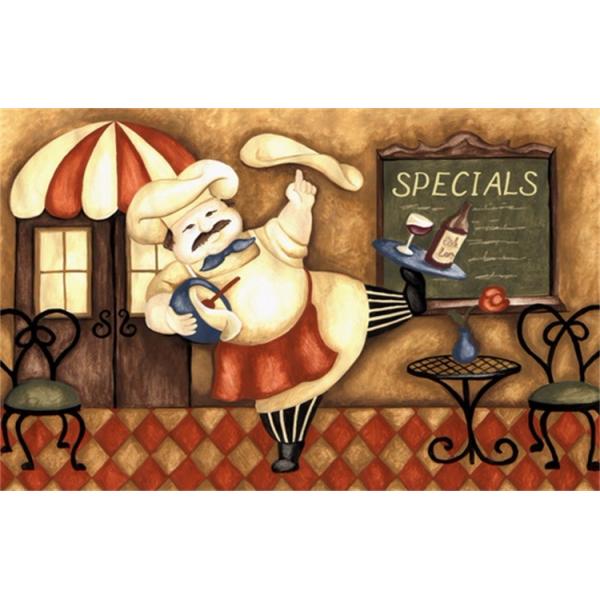 46*76cm Decorative Door Mats For Kitchen Room Restaurant Caffee Bar