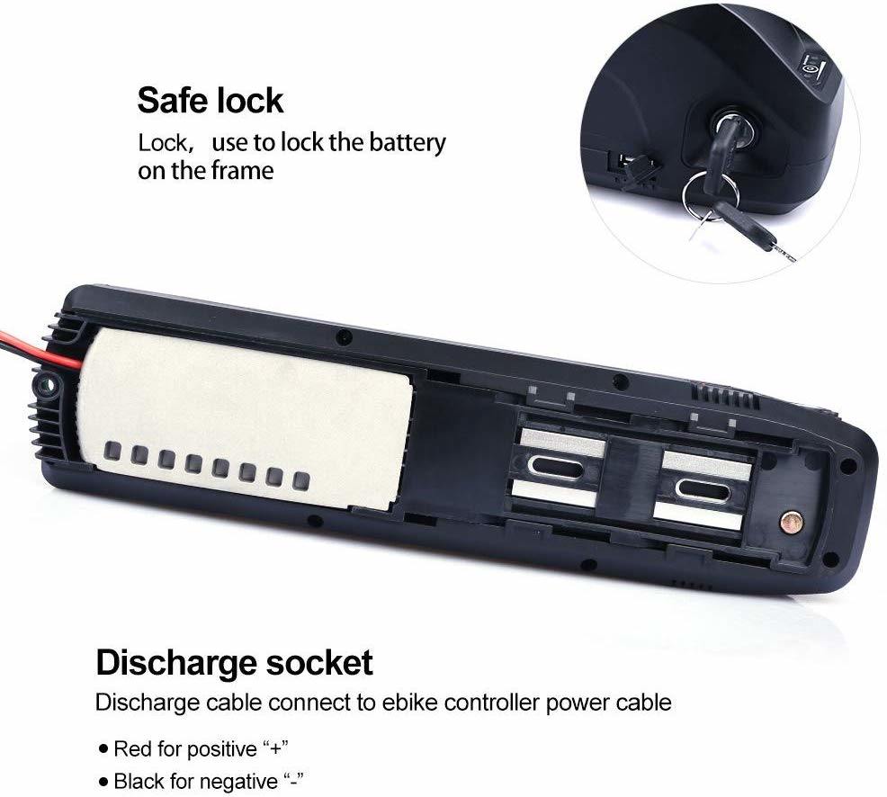 Батарея USB 36V 17ah 10s5p Литий-ионная батарея для электрического велосипеда