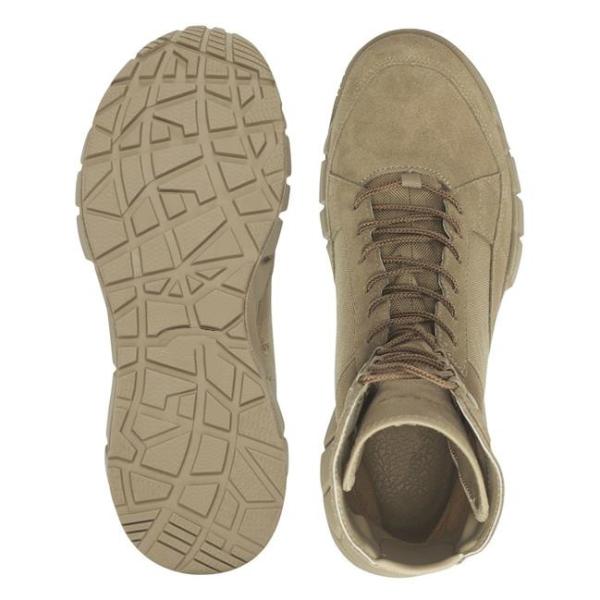 Cordura Nylon Khaki Waterproof Side Zip Tactical Boots EVA Midsole
