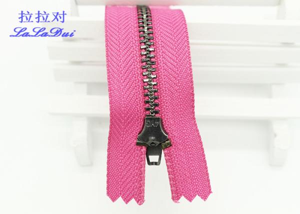 Highly Polished  Jeans Metal Zipper Black Nickel Teeth For Fashion Lady Jeans And Dress