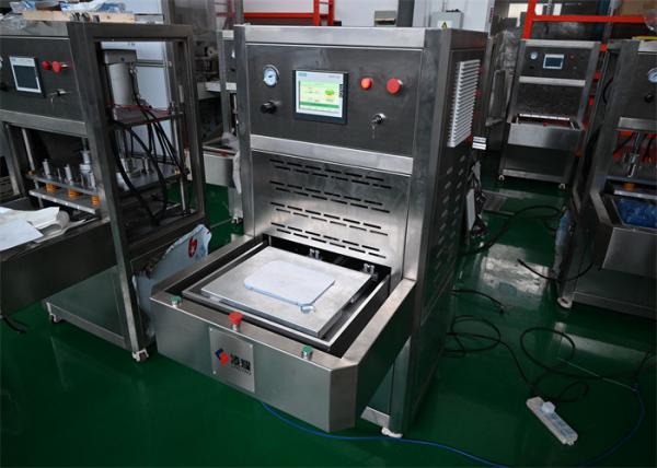 Medical Grade Plastic And Cardboard Heat Sealing Equipment Tyvek Sealing With Human Machine Interface Operation