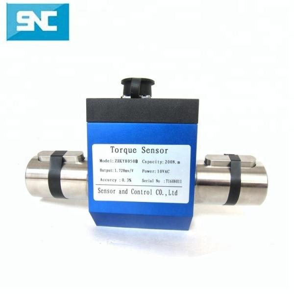 Mesure de couple de précision et avancée Sensor de couple rotatif de type anneau de glissement avec mesure de vitesse