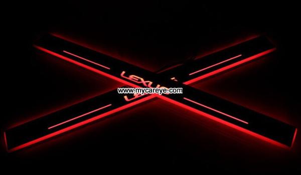 Lexus IS Water proof Welcome pedal auto lights sill door pedal for sale