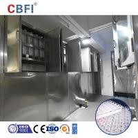 38*38*22 mm Tamanho do cubo de gelo Cubo de água salgada Máquina de gelo com método de resfriamento por água