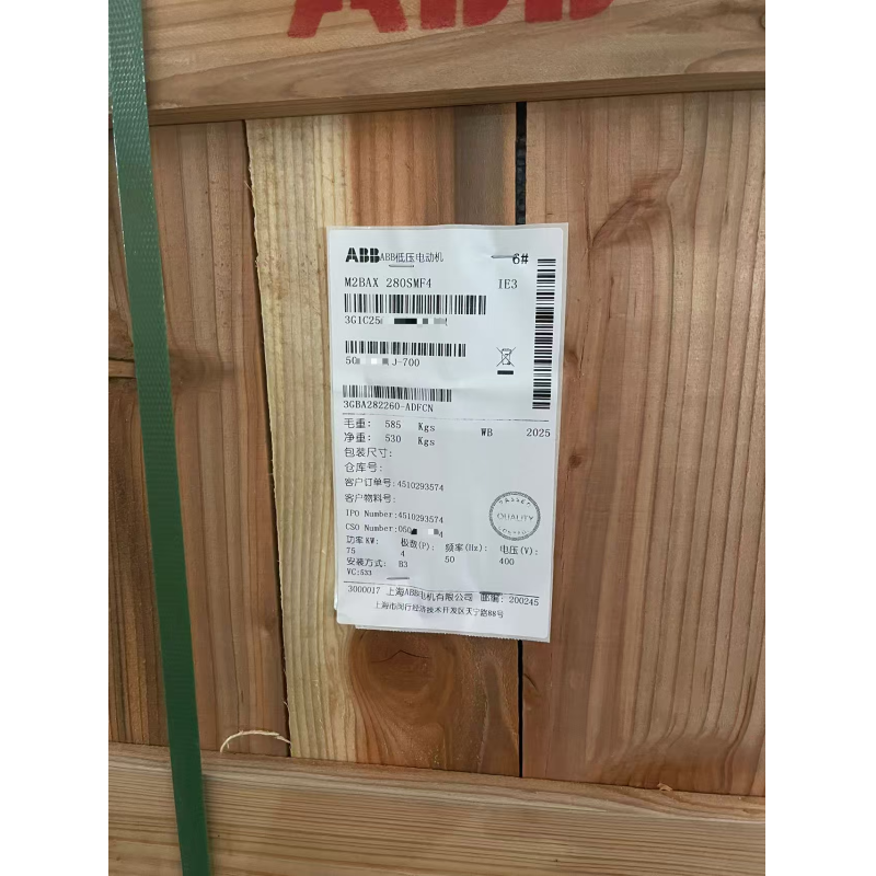 M2BAF ABB Electrical Motors Modbus TCP/IP 630A ABB Low Voltage Motors