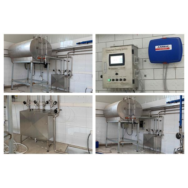 Pneumatically Drive Ratio 60/40 Small Scale Milking Parlour For Dairy Farm