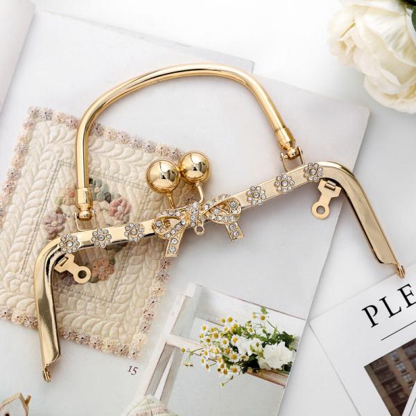 20.5*6cm Kiss Ball Clasp Purse Clasp Frames For Lady Handbag