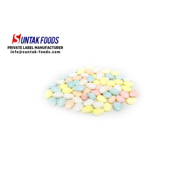 Colorful Fruit Flavor Coated Candy Compress Candy For Children With 24 Months Shelf Life