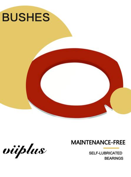 Red  Inch Dimension Thrust Washer Bushings Metric Slding Bearings