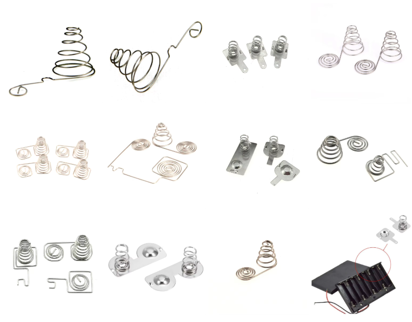 Multidisciplinary Battery Spring Contacts Non Standard High Precision