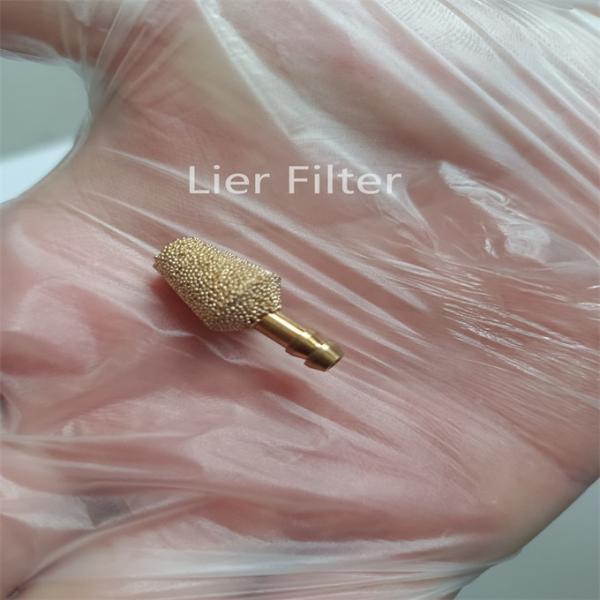 2um 0.5um Pore Sintered Metal Powder Filter Aircraft Porous Bronze Filter