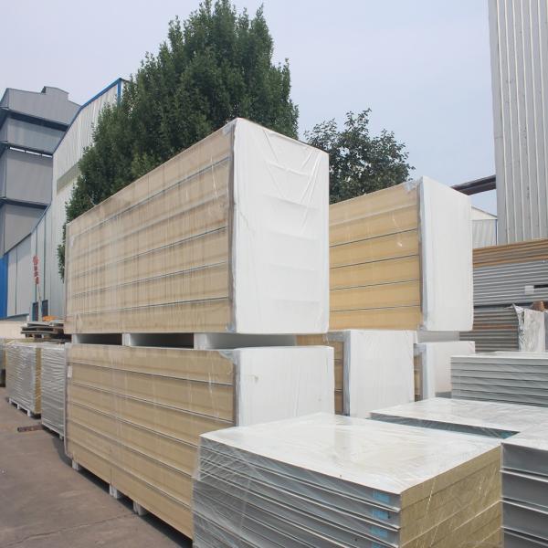Polyurethane Foam Core Cold Storage Board Class B1 Fire Performance Cold Room Panels