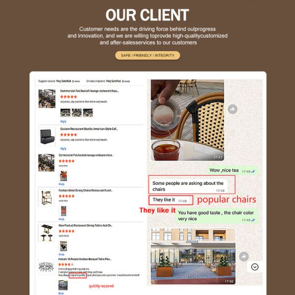 New Arrival European Vintage Dining Chair Upholstered Solid Wood Chair for Cafe Restaurant Hotel Factory Wholesale Supply