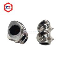 Segments d'extrudeuse à co-rotation en acier inoxydable haute performance - finition en argent de 52 mm de diamètre pour la transformation des aliments