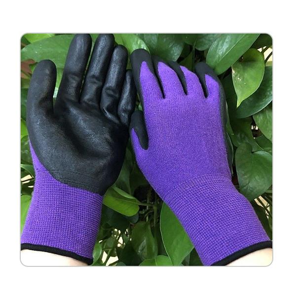 Environment Gardening 15 Gauge Bamboo Microfiber Spandex Liner Safety Work Gloves
