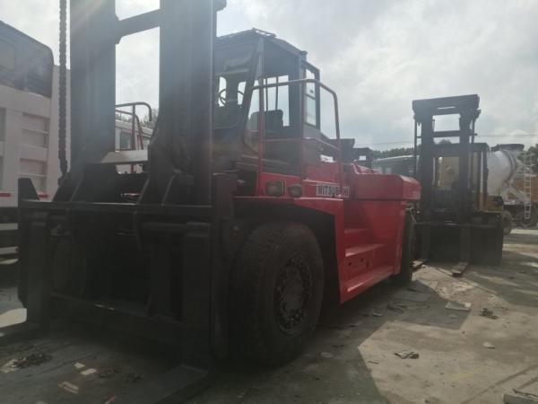 FD250 25T Second Hand Fork Trucks Powered Pallet Truck Transmission